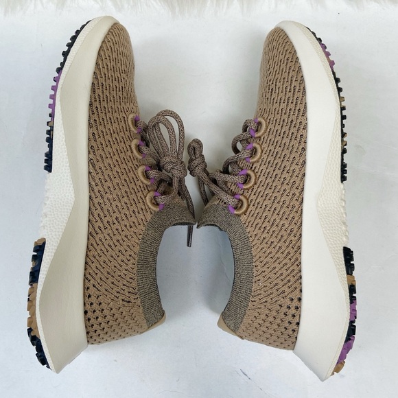 ALLBIRDS LIMITED EDITION:Hazy Beige/Lux Purple (White Sole) Tree Dasher 2 W9.5 - Picture 7 of 12